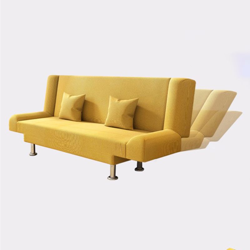 Mélange de coton 23 "W canapé arrière canapé moderne sans bras pour le salon