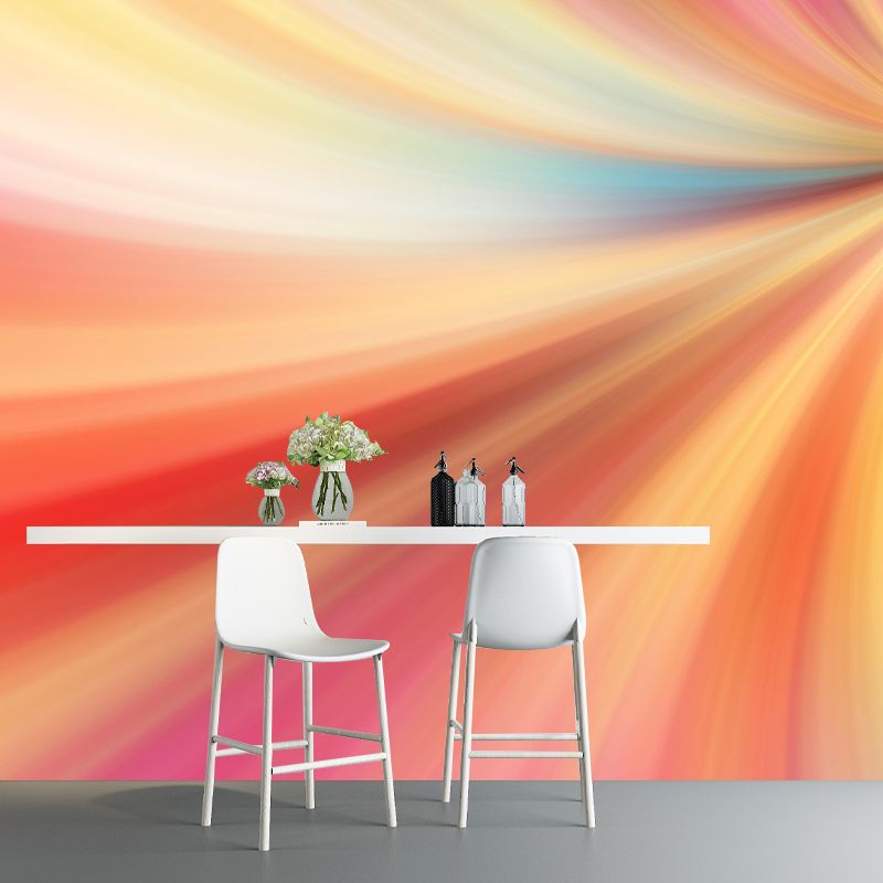 Mildew Resistant Abstract Pattern Mural Wallpaper Decorative Wall Art for Home