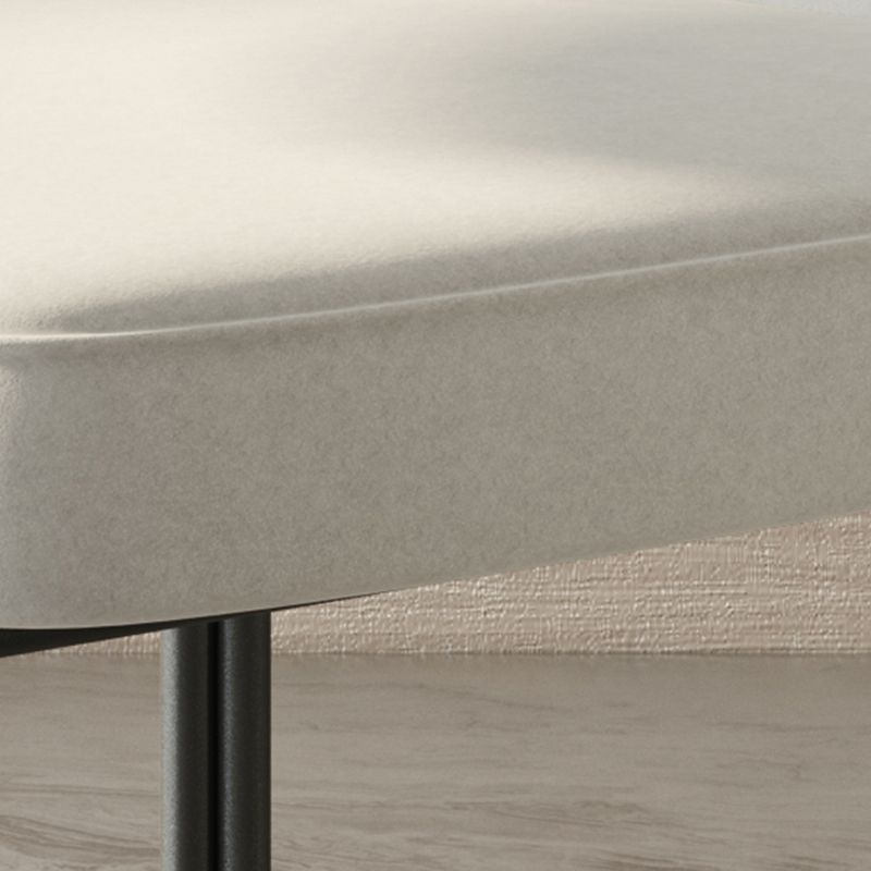 Terciopelo mate del final de la silla lateral del restaurante de la parte posterior abierta del estilo del diseñador que cena la silla