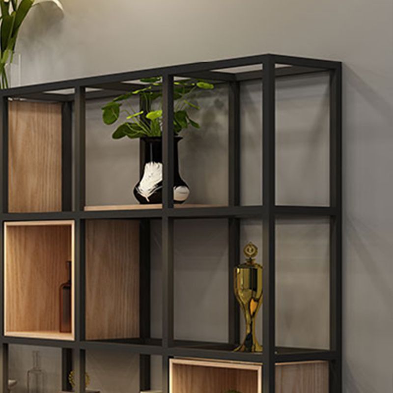 Wooden Wall Mounted Bookshelf Floating Industrial Bookcase with Shelves