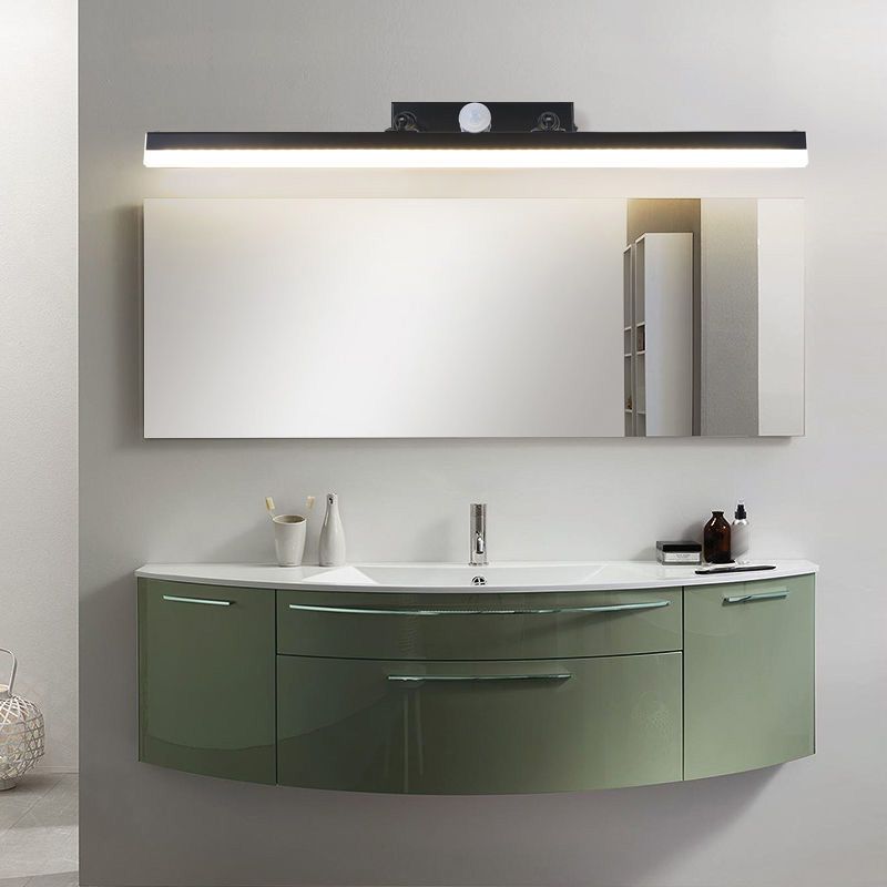 Accesorio de iluminación de pared luz de pared de metal led simple para el baño