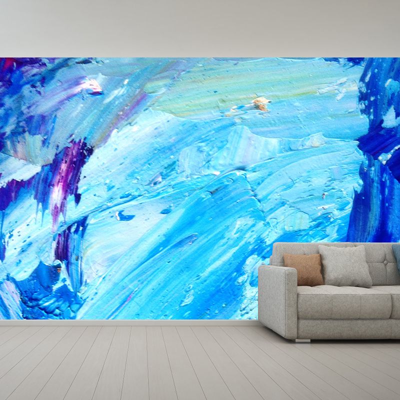 Oil Painting Art Abstract Pattern Mildew Resistant Wall Wallpaper Living Room Wall Mural