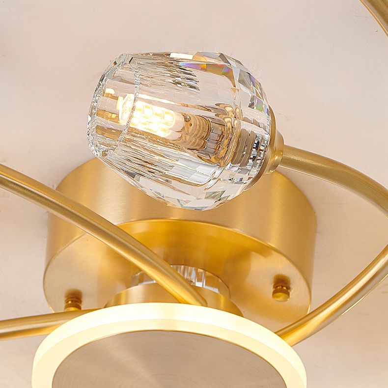 Luces LED LED de techo de semi descarga de múltiples cabezas de cobre