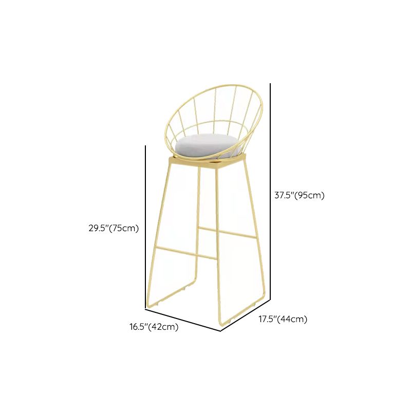 Modern Round Pub Table Set 1/2/3 Pieces Bar Table with Metal Stools