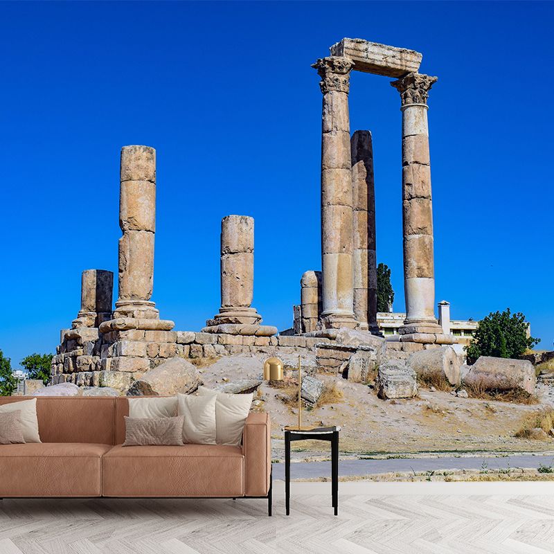 Photography Temple-of-Hercules Mural Wallpaper Wall Covering for Bathroom