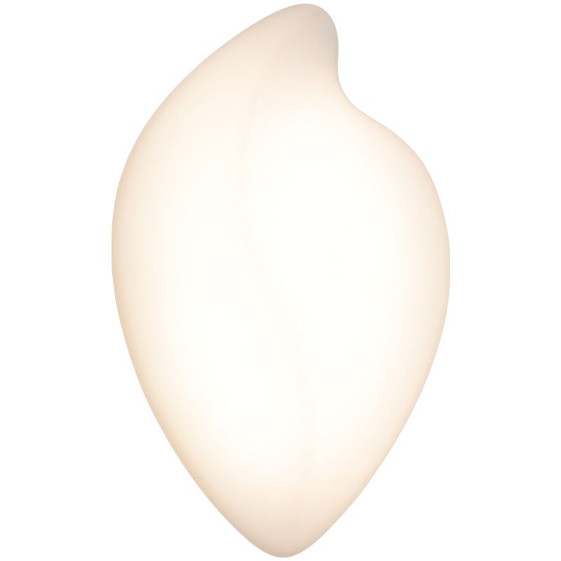 Single Modernism Wall Mounted Sconce White Acrylic Wall Light for Bedroom