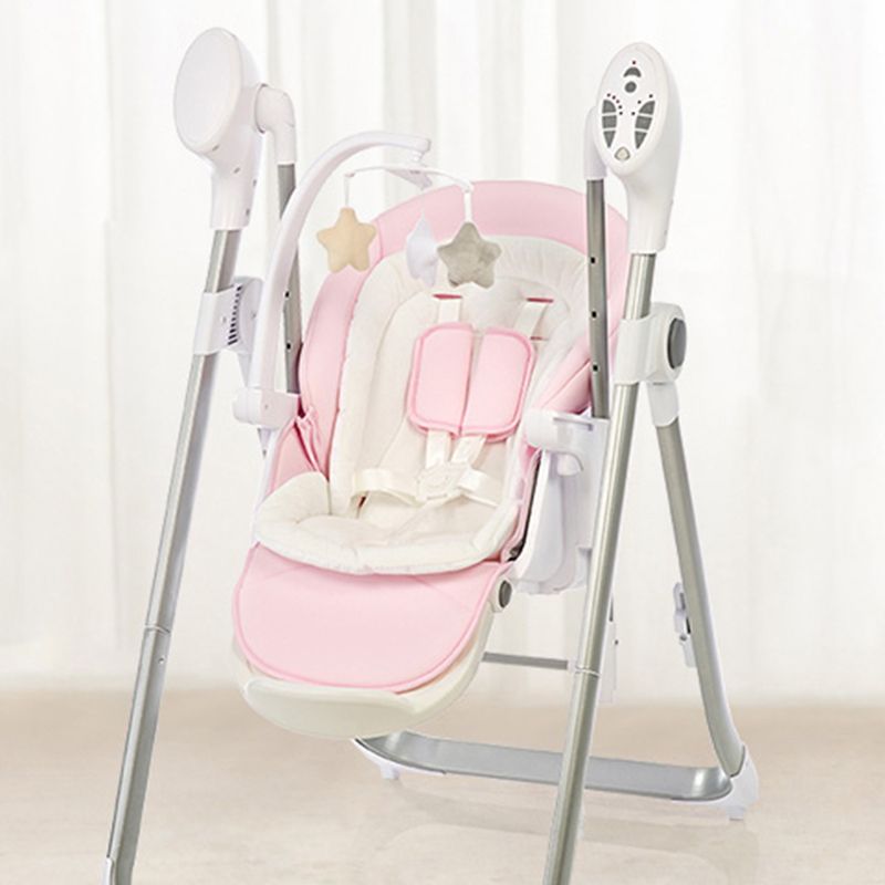Antique Finish Bassinet Toddler Adjustable Heights and Angle with Mattress