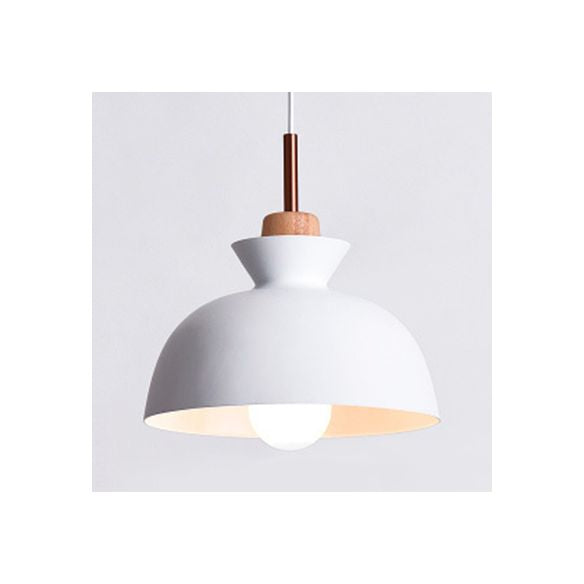 Nordic Style Hanging Lighting with Shade Aluminum Single Head Pendant Lamp for Porch