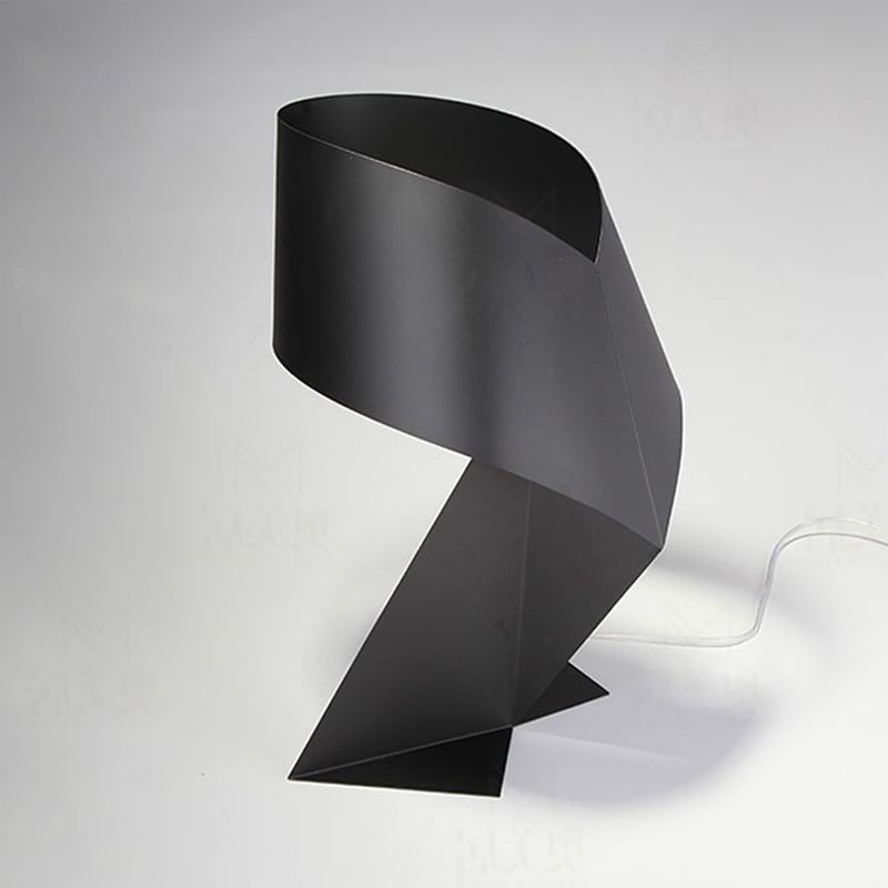 Arte Decor-Light Light Light Lightstand Light Storning Curved Light con tonalità metallica
