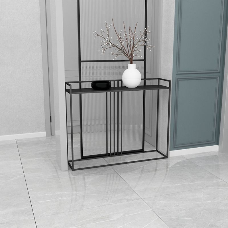 31.49 inch Hall Console Accent Table Ironcraft Sofa Console Table