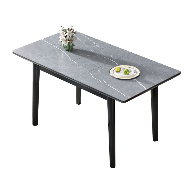 Contemporary Style Furniture Rectangle 4-foot Dining Site Table for Home