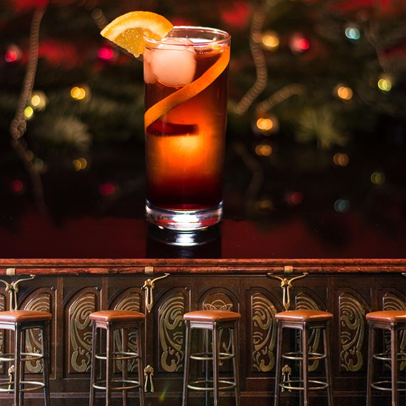 Photography Contemporary Cocktail Wall Mural Decorative Restaurant Wall Art