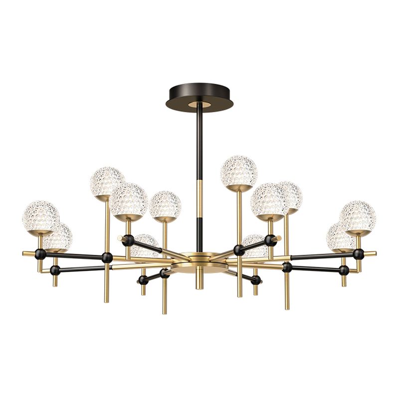 Branch Iron Suspension Light Postmodern Chandelier for Living Room Dinning Room