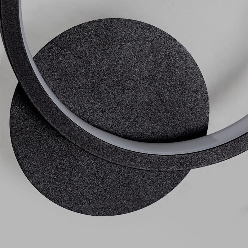 Modern Round Wall Light Simple LED Wall Light Sconce for Bedroom