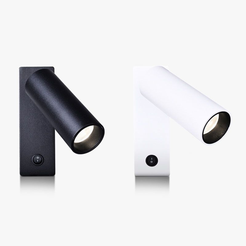 Modern Metal Reading Wall Lighting 1-Light Circle Sconce Light for Bedroom