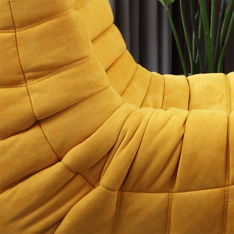 Contemporary Style Upholstered Armless Cushion Back Parsons Chair