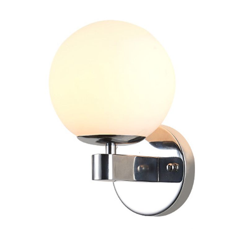 Glaskugel Wandleuchte moderne Stil 1 Lichtwandmontierte Leuchte