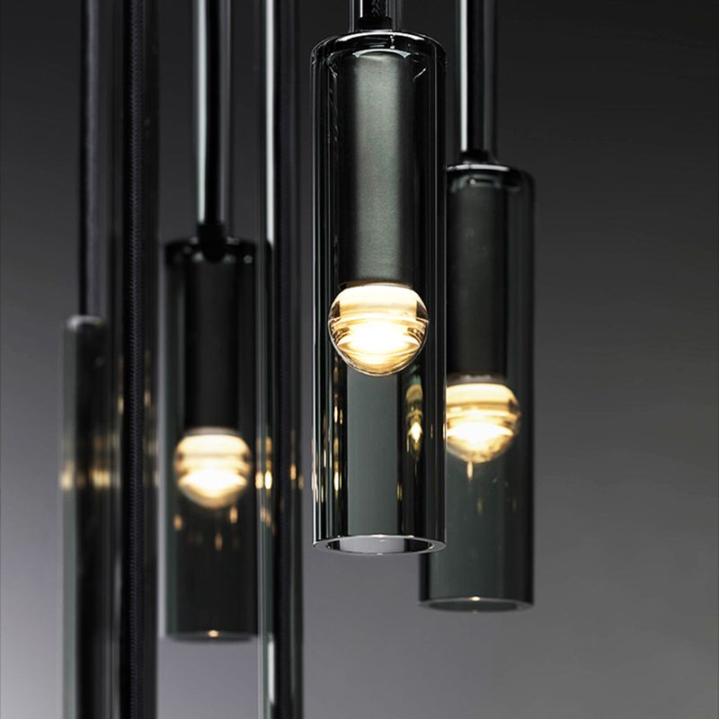 1-Ligth Crystal Pendant Lighting Fixtures Minimalism Ceiling Pendant for Dining Room