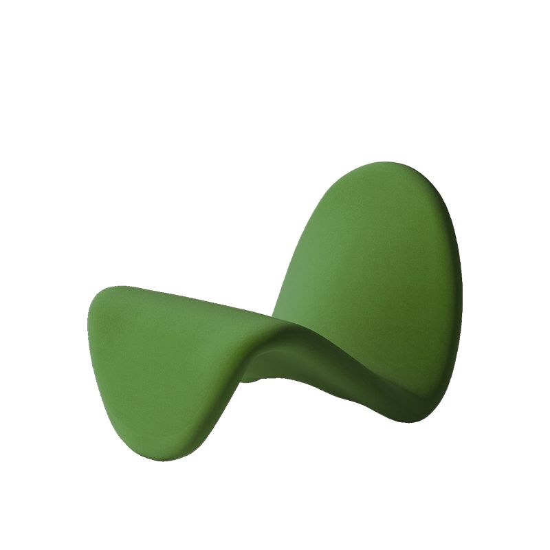 30.7" L x37.4"W x24.8"H Armless Tight Back Chair for Living Room