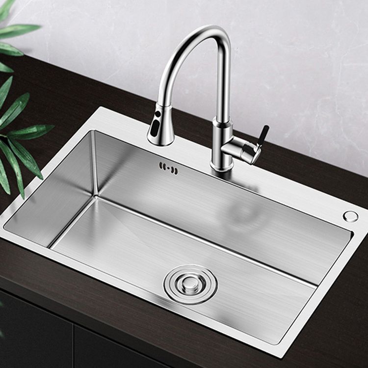 Kitchen Sink Overflow Hole Design Kitchen Sink with Drain Assembly