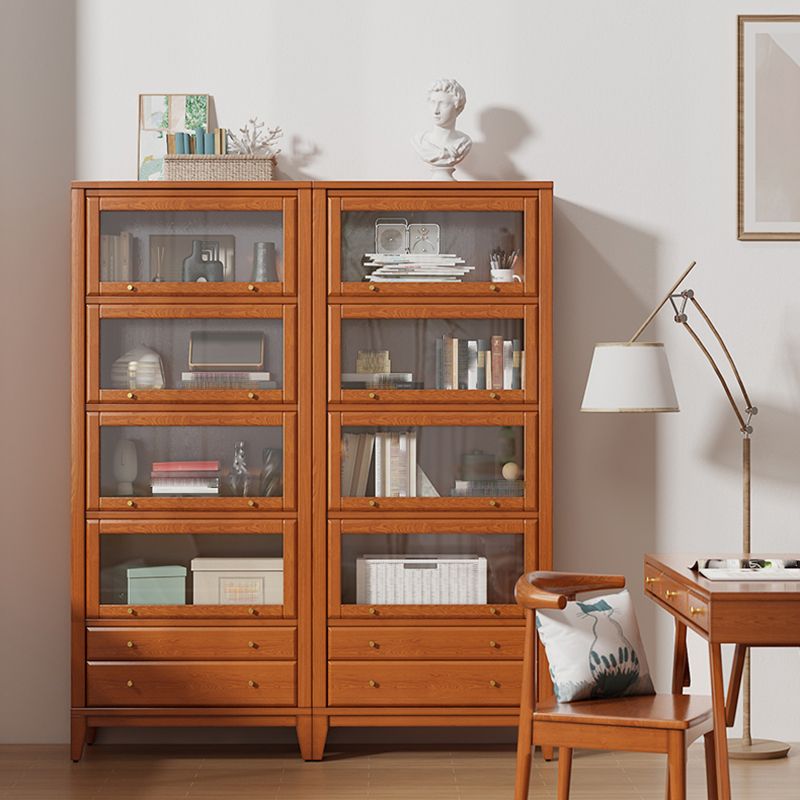 Minimalism Rectangle Chest Mid-Century Modern Wooden Accent Chest