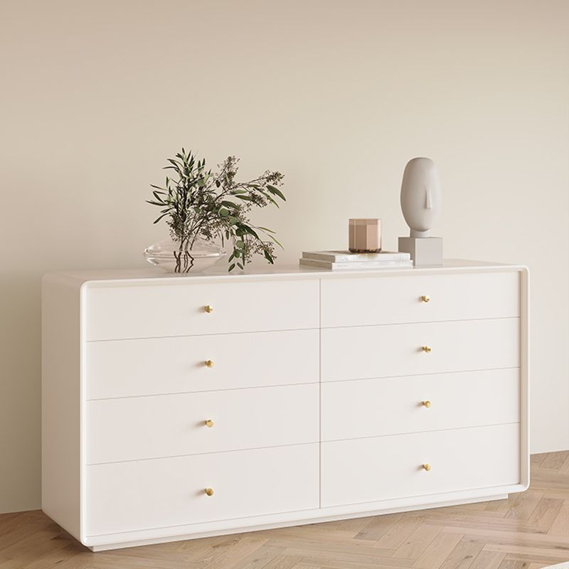 Classic Glam Storage Chest Dresser Wooden Dresser for Bedroom