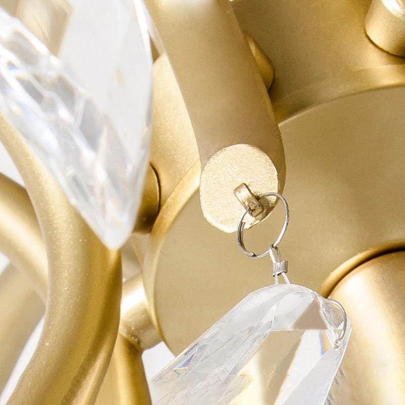 Zweige aufgehängte Beleuchtungsbehandlung rustikaler Kristall Wohnzimmer Kronleuchter Anhänger Licht