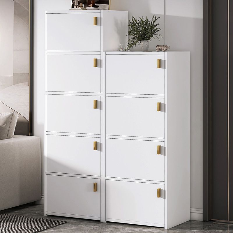 Contemporary Rectangle Standard Matte Finish Wood Knobs Chest