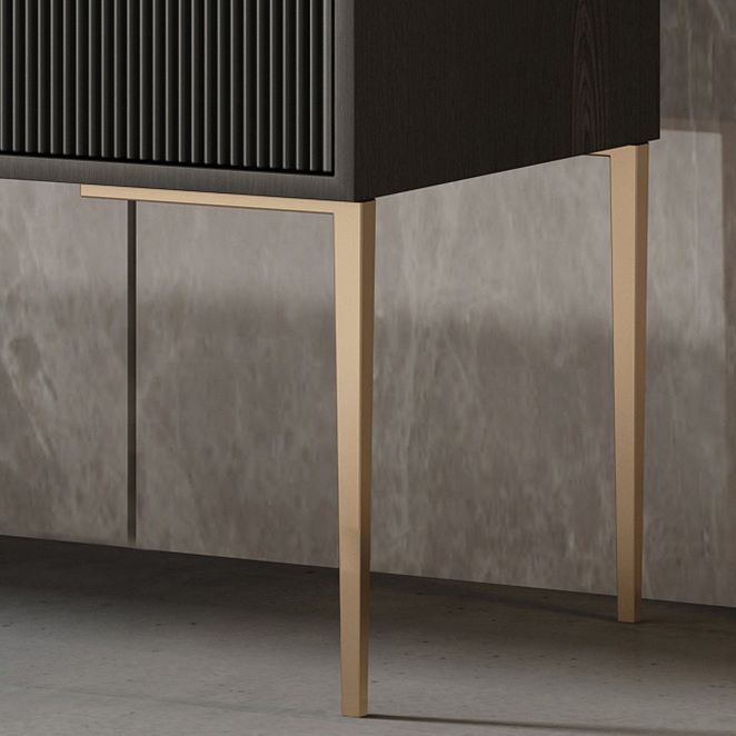 Glam Horizontal Storage Chest Wood Soft-Close Drawers Double Chest