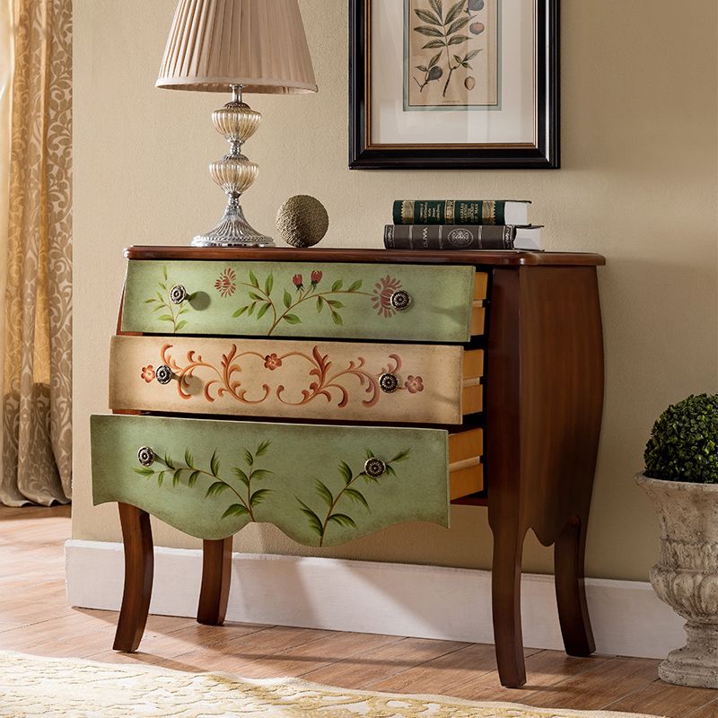 17.55-inch W Traditional Storage Chest Manufactured Wood Dresser