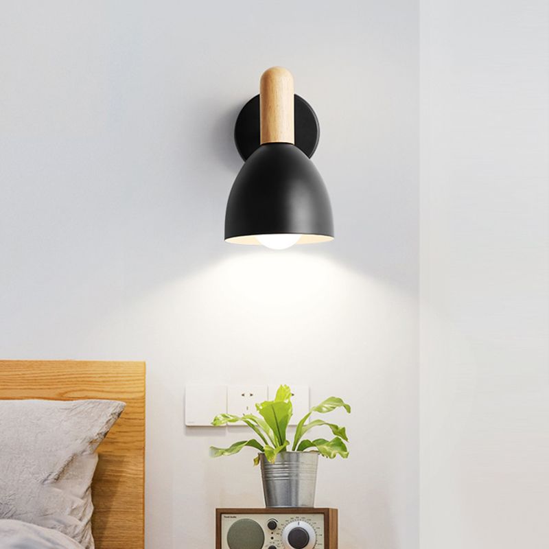 Geometric Shape Metal Sconce Light Modern Style Wall Sconce Lighting for Living Room