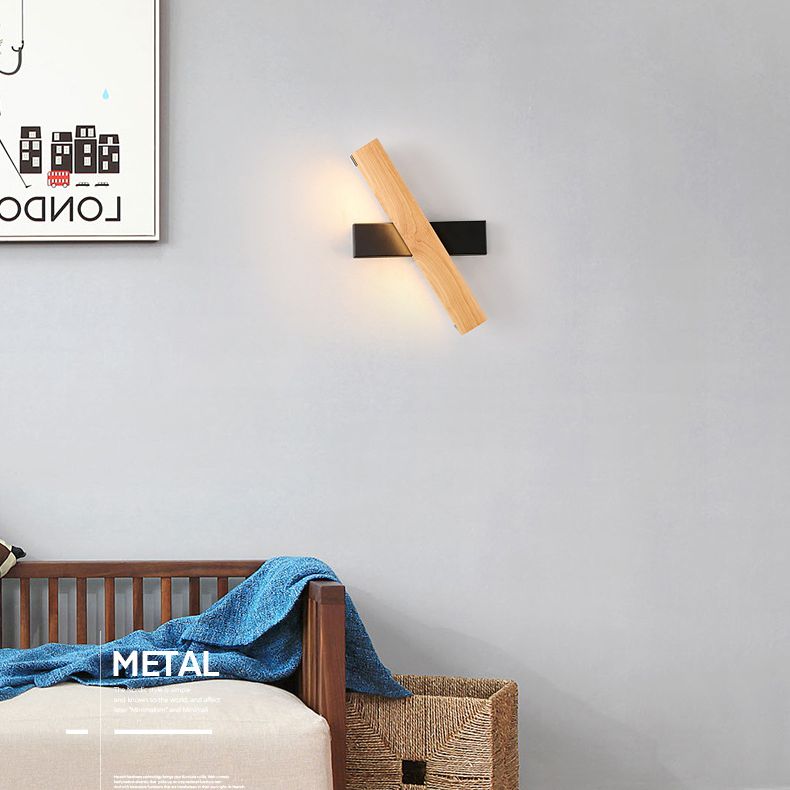 Moderna pared apliques ajustables luz giratoria de luz LED dormitorio de dormitorio de sala de estudio