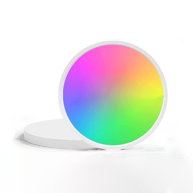 Lampada da soffitto intelligente moderna semplicità forma rotonda acrilica per camera da letto