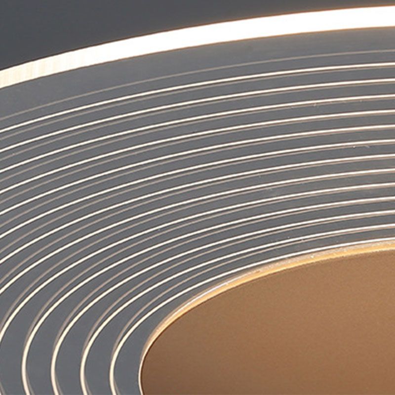 LED 1 Plat de tête Lumière Pendre moderne simple