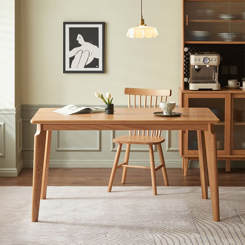 Solid Wood Dining Room Set Contemporary 1/5 Piece Dining Table Sets