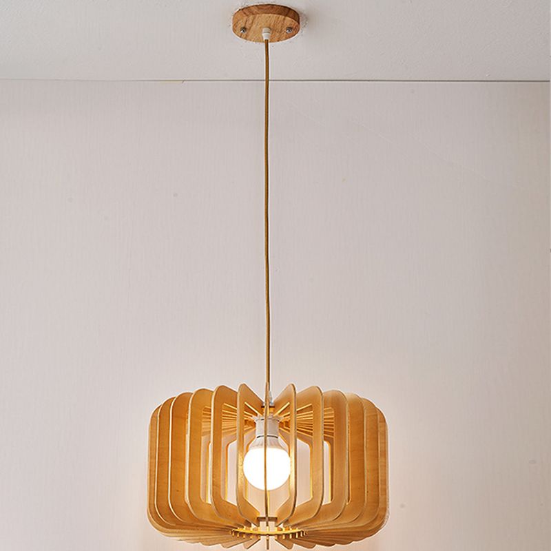 Nordic Style Pendant Ceiling Light Wood Living Room Hanging Light Fixture