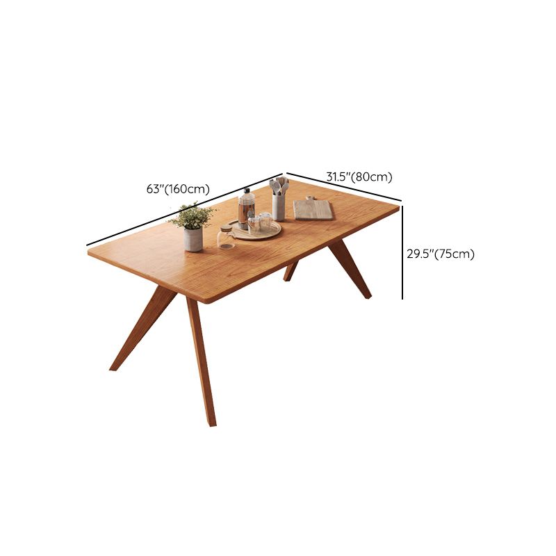 Dining Room Dinner Kitchen Table Pine Solid Wood Dining Table