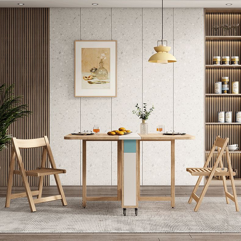 Mesa base de pedestal de comedor moderno de mediados de siglo para comedor, 47.2 "L x 37.5" L x 28.9 "H