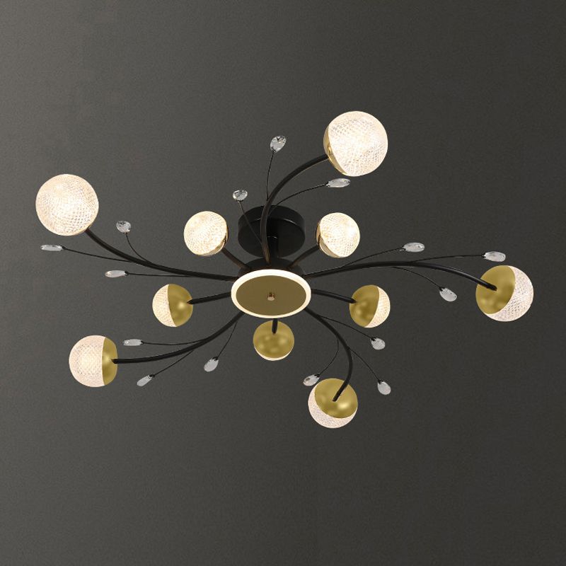Branch Shape Flush Mount Ceiling Light Modern Fixture Flush Mount Lamp for Dining Room