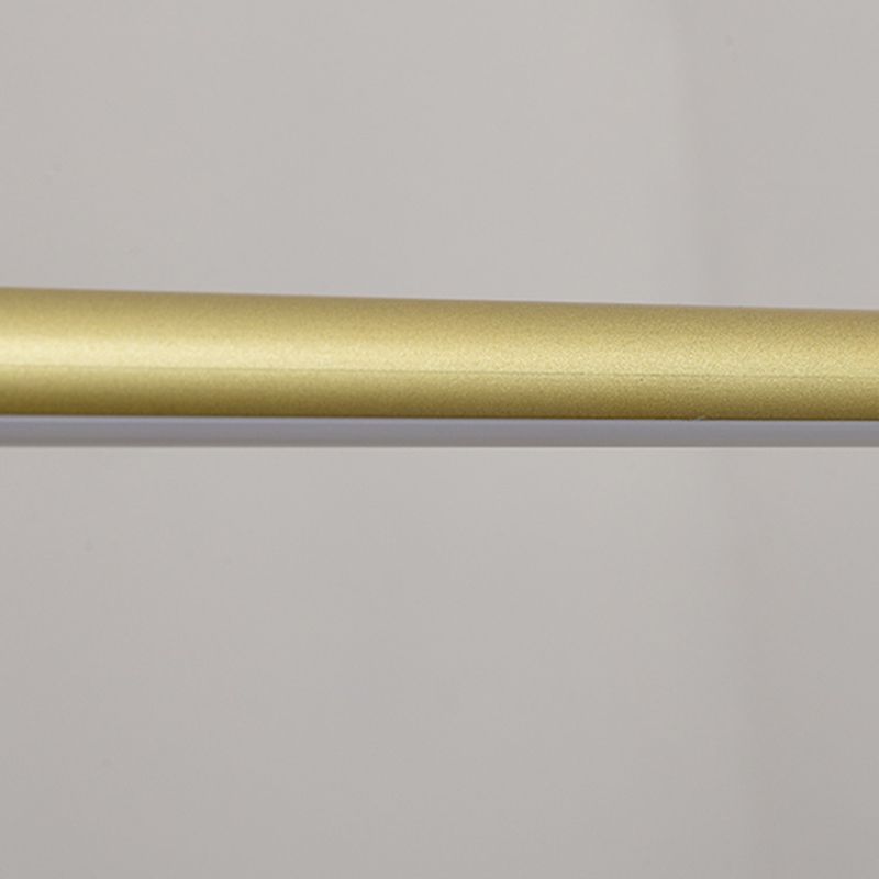 1 Light Linear Island Lightture Modernism Metal Island Pendants Lights for Office