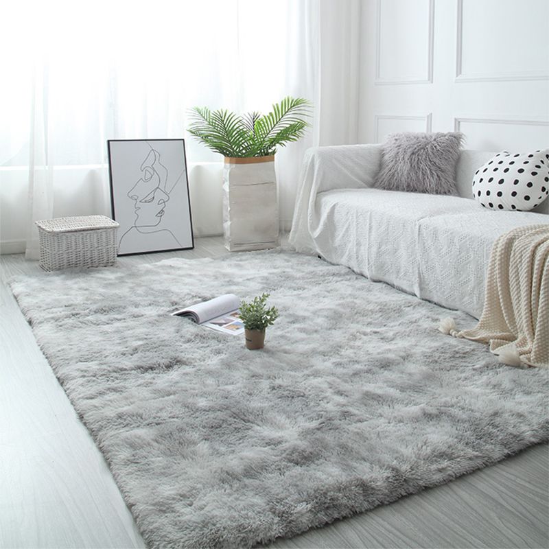 Tappeto scandinavo del soggiorno a più colori shag shag non slittata per animali domestici