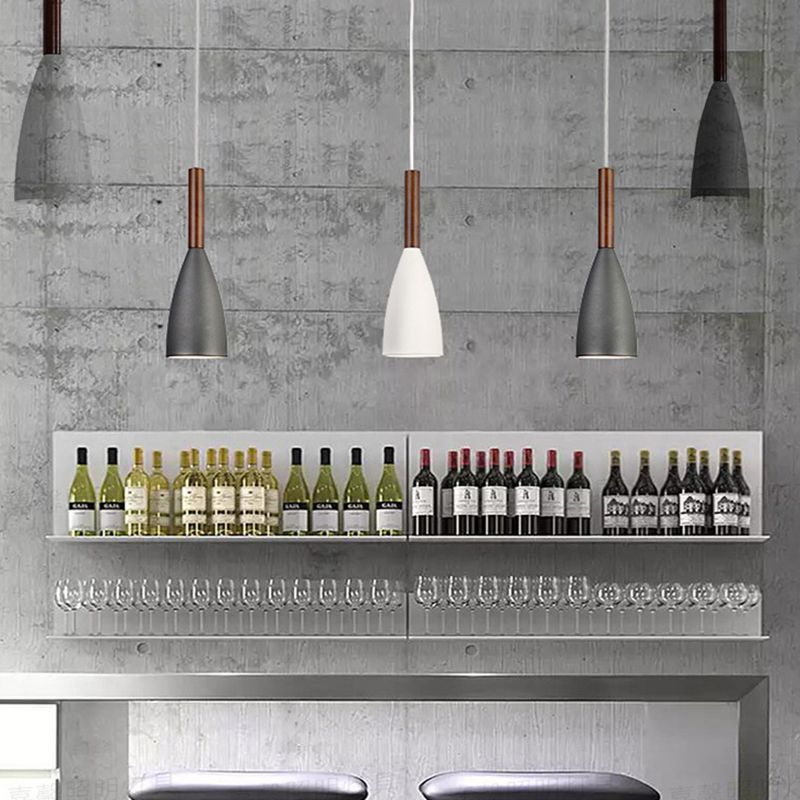 Modern Conical Pendant Ceiling Lights Metal 1 Light Pendant