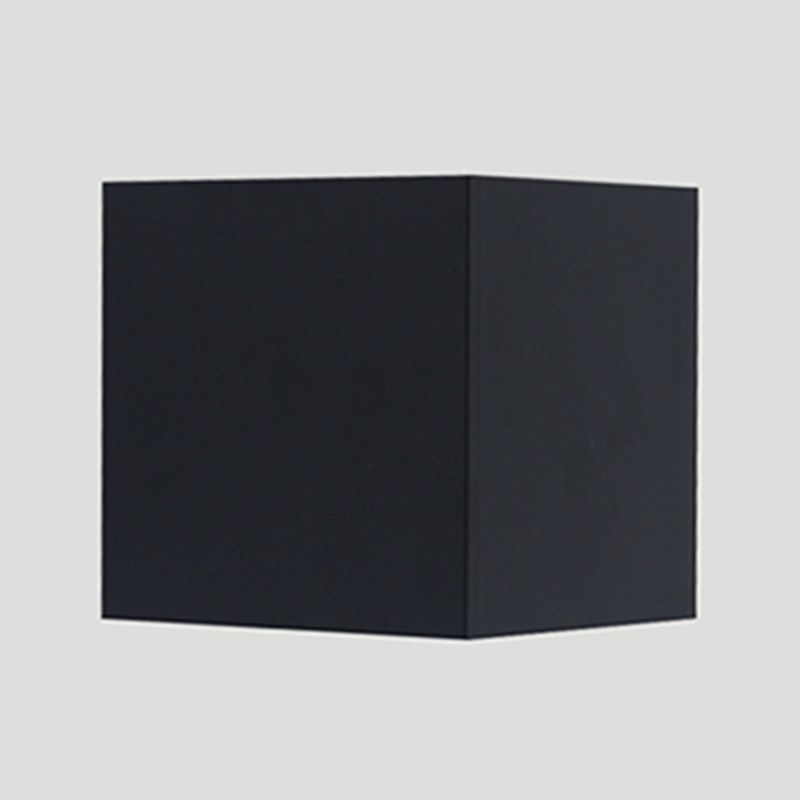 Quadratische Leuchtenleuchte moderne LED -LED -Wandbeleuchtung im Freien