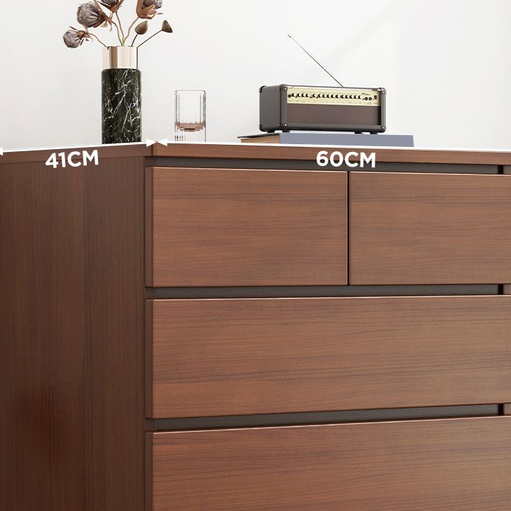 Vertical Storage Chest Dresser Modern Storage Chest with Drawers