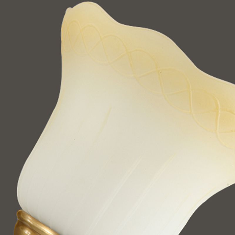 Modernism Glass Wall Mounted Sconce 1/2-Light Wall Light for Foyer