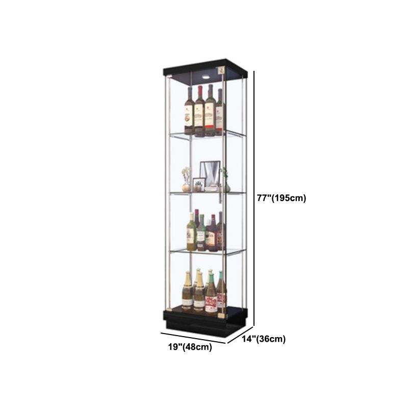 Luxury Floor Wine Bottle Rack Metal Bottle Holder for Living Room