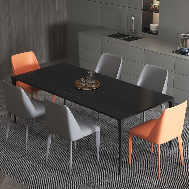 Modern Sintered Stone Dining Table Set 1/2/5/7 Pieces Dining Set for Home