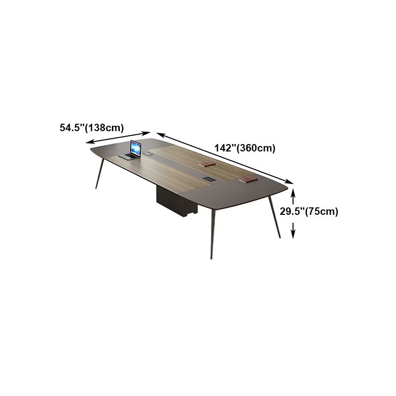 Industrial Style Office Writing Desk Home Bedroom Artificial Wood Desk