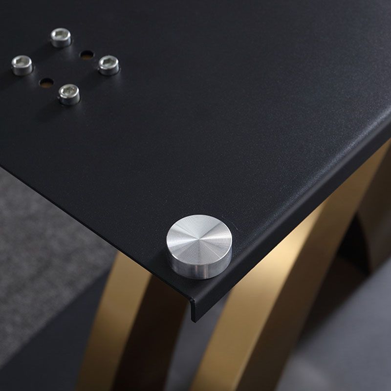 1/4/5 Pcs Dining Chairs Set  Rectangular Dining Room Table Set with Pedestal Base