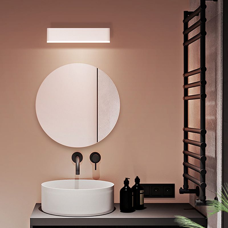 Square Shape Metal Wall Light Modern Style 1 Light Wall Lighting Fixtures